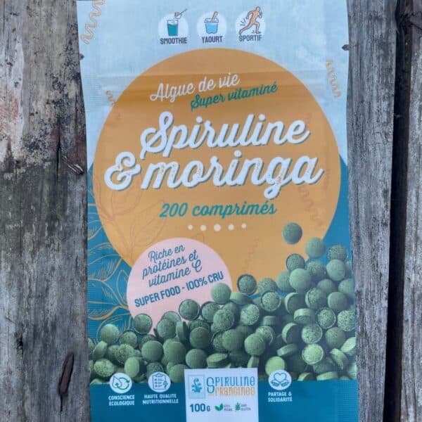 Comprimés Spiruline Moringa