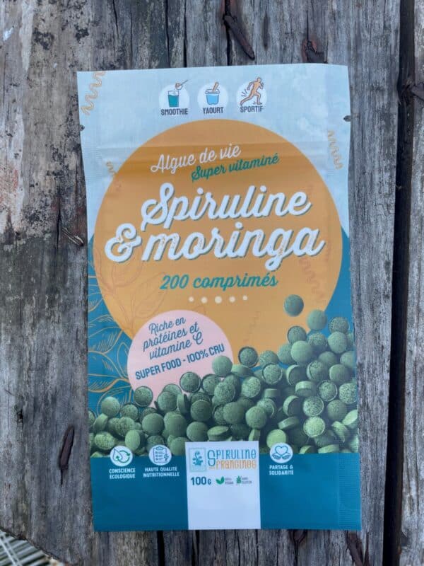 Comprimés Spiruline Moringa