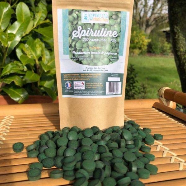 Comprimé 100% Spiruline - Vente de spiruline