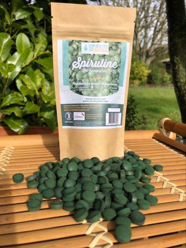Comprimé 100% Spiruline - Vente de spiruline