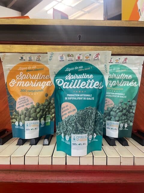 Produits à base de spiruline