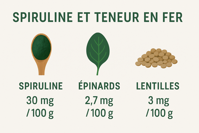 Teneur en fer